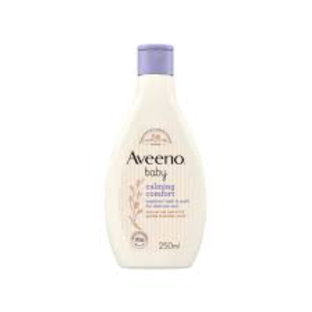 AVEENO BABY CALM COMFORT BATH N WASH 250ML
